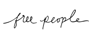 free people neon writing