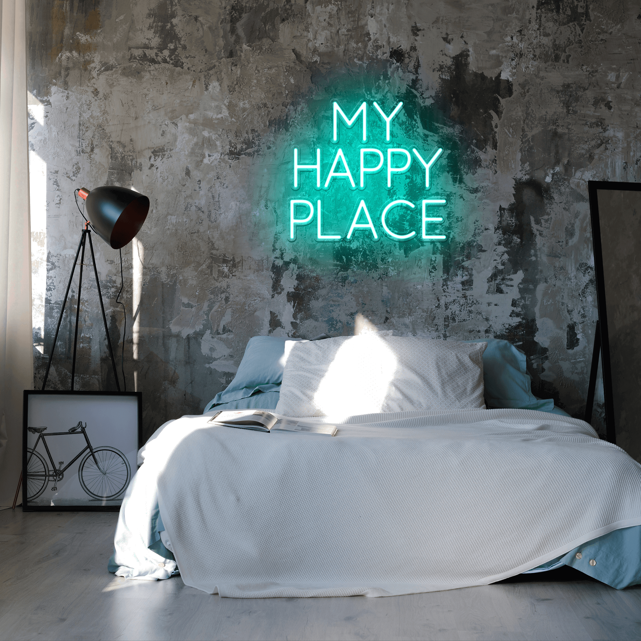 My Happy Place - Good Vibes Neon