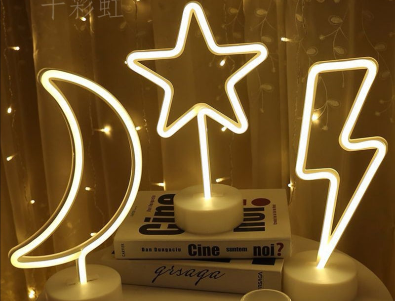 Star Night Lamp - Good Vibes Neon
