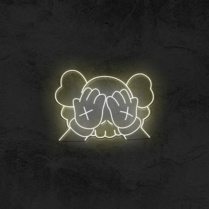 KAWS (Brian Donnelly) Neon Sign