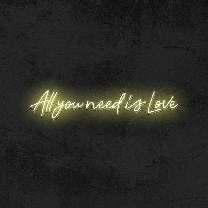 All You Need Is Love - Good Vibes Neon