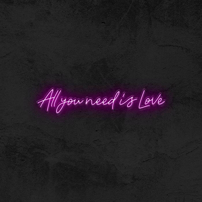 All You Need Is Love - Good Vibes Neon