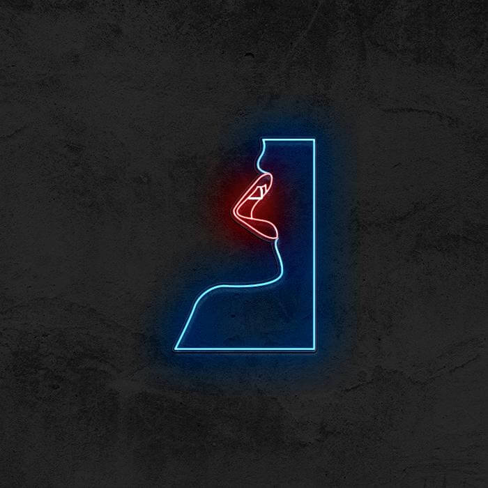 Artistic Lady Lips 💋 - Good Vibes Neon