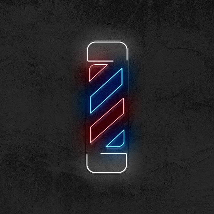 Barber Shop Lamp 💈 - Good Vibes Neon
