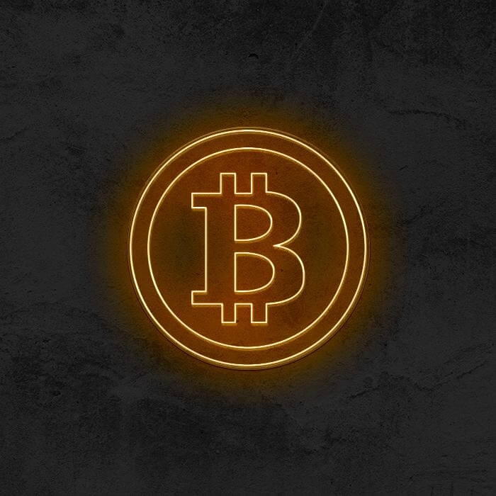 BITCOIN - Good Vibes Neon