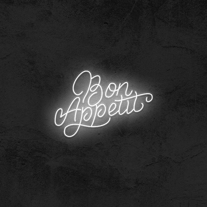 Bon Appetit 🍴 - Good Vibes Neon