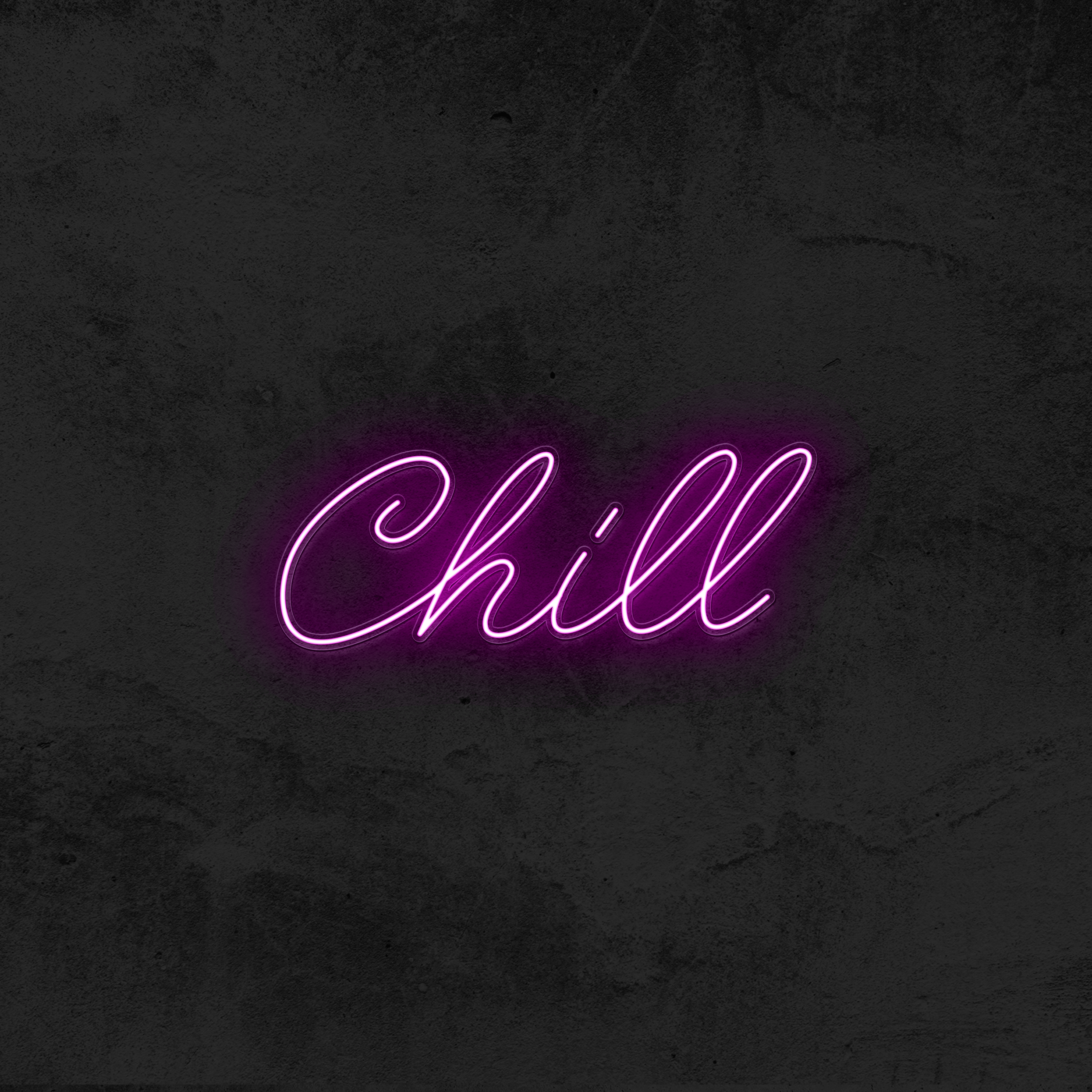 CHILL 🤤 - Good Vibes Neon