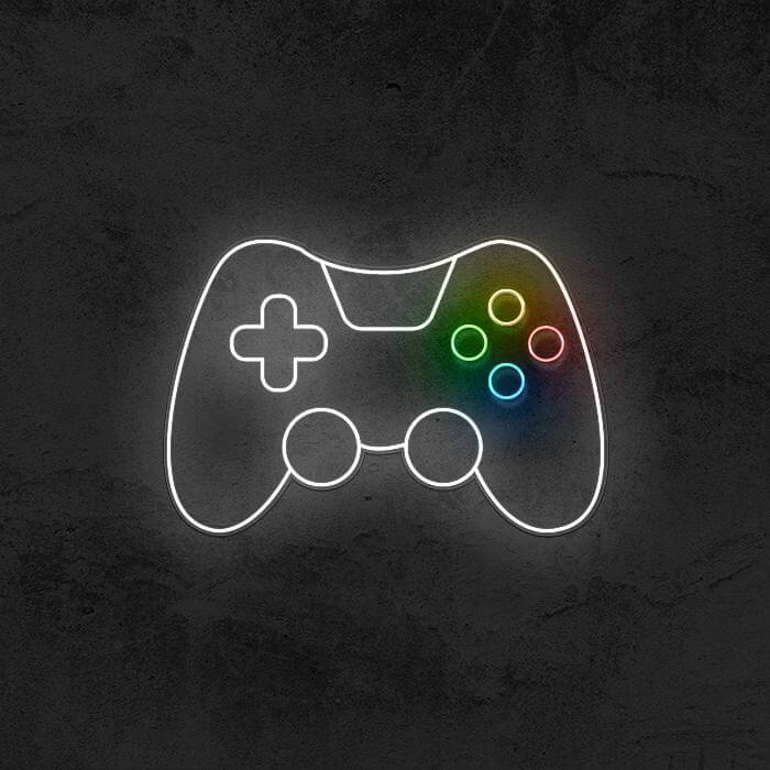 Gamer Remote 🎮 - Good Vibes Neon