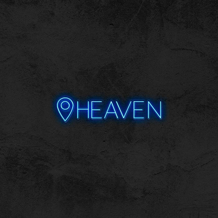 📍Heaven Neon Sign - Good Vibes Neon