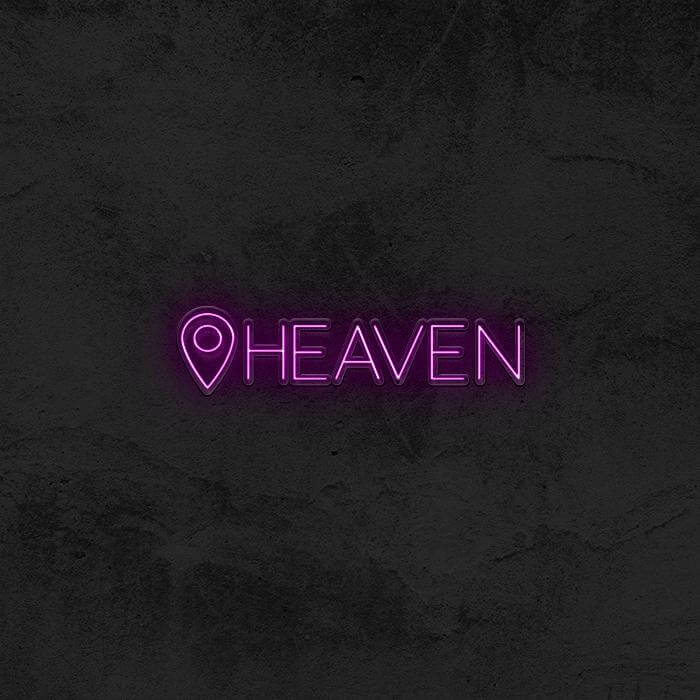 📍Heaven Neon Sign - Good Vibes Neon