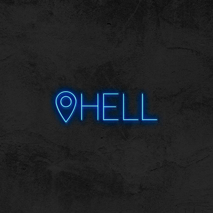 📍Hell Neon Sign - Good Vibes Neon