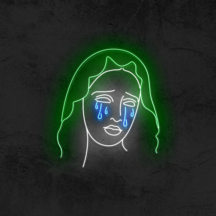 Holy Mary Neon Sign
