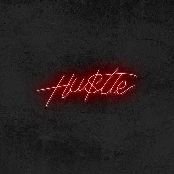 HUSTLE 💲 - Good Vibes Neon