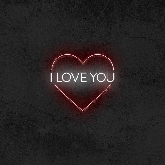 I LOVE YOU ❤ - Good Vibes Neon