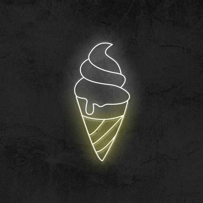 Ice Cream 🍦 - Good Vibes Neon
