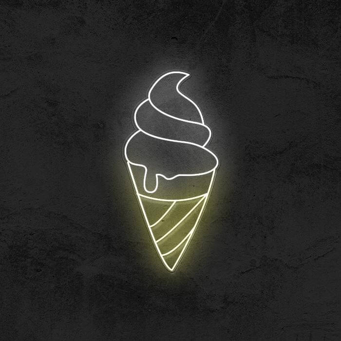 Ice Cream  🍦 - Good Vibes Neon
