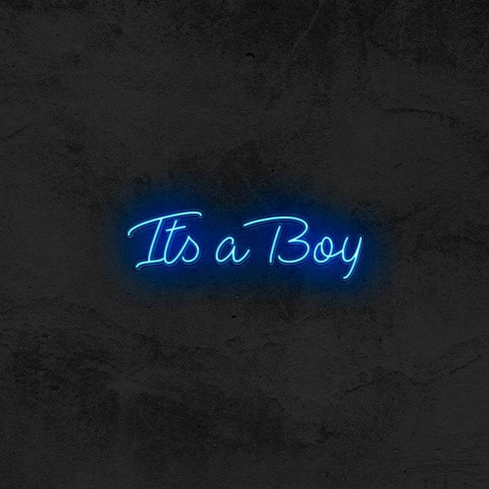 It's a Boy 👶 - Good Vibes Neon