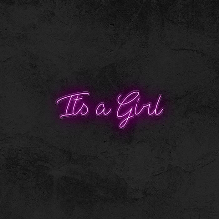 It's a Girl 🎀 - Good Vibes Neon
