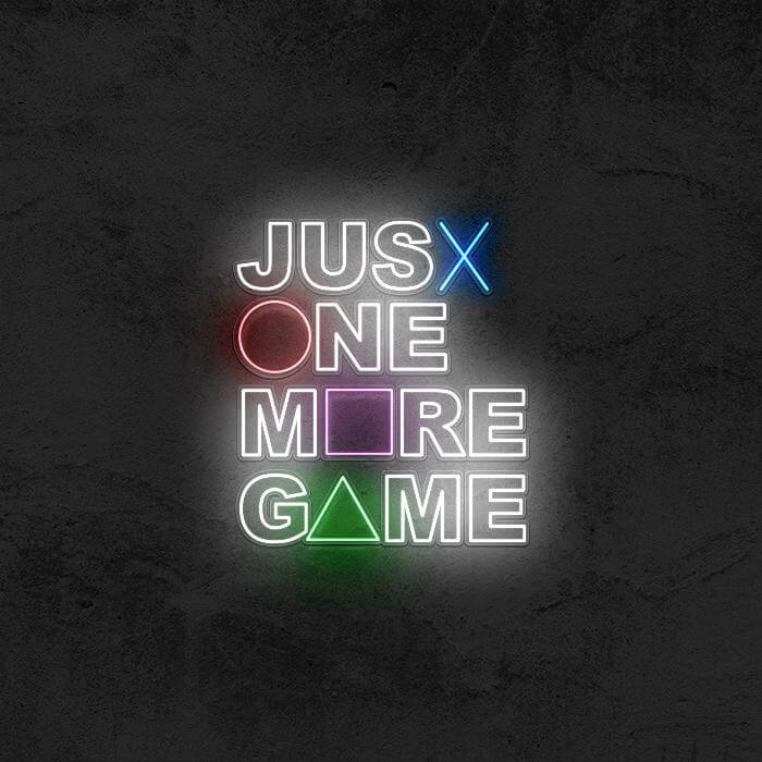 Just One More Game 🎮 - Good Vibes Neon