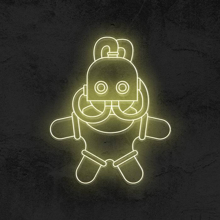 MAC MILLER LAST ALBUM LOGO - SWIMMING NEON SIGN