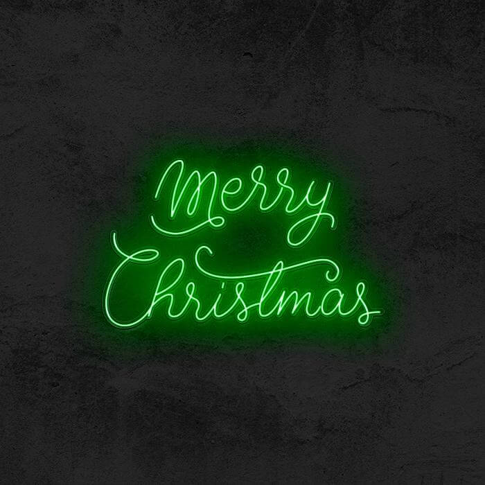 Merry Christmas Neon Sign