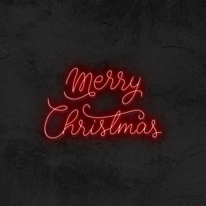 Merry Christmas Neon Sign