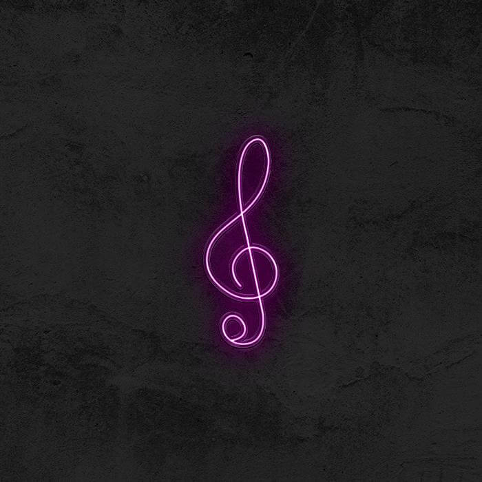 Musical note - Good Vibes Neon