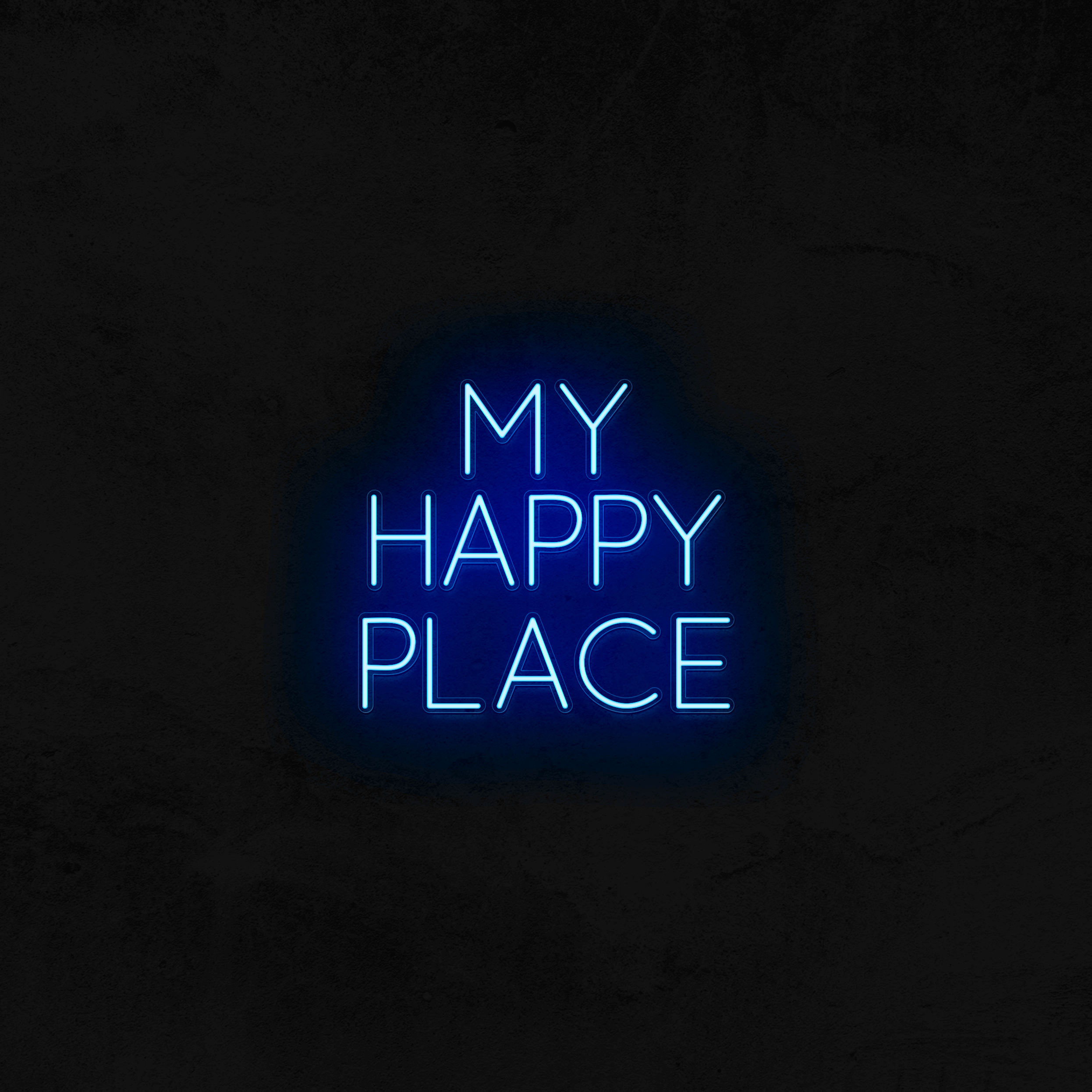 My Happy Place - Good Vibes Neon