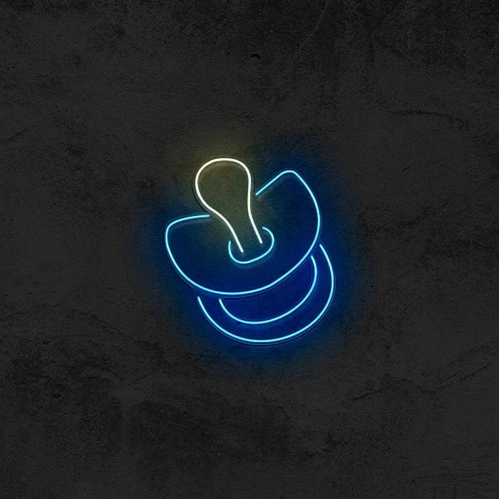 Baby Pacifier 👶 - Good Vibes Neon