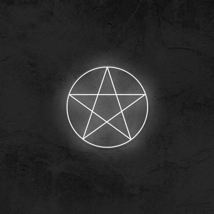 Pentacle Neon Sign
