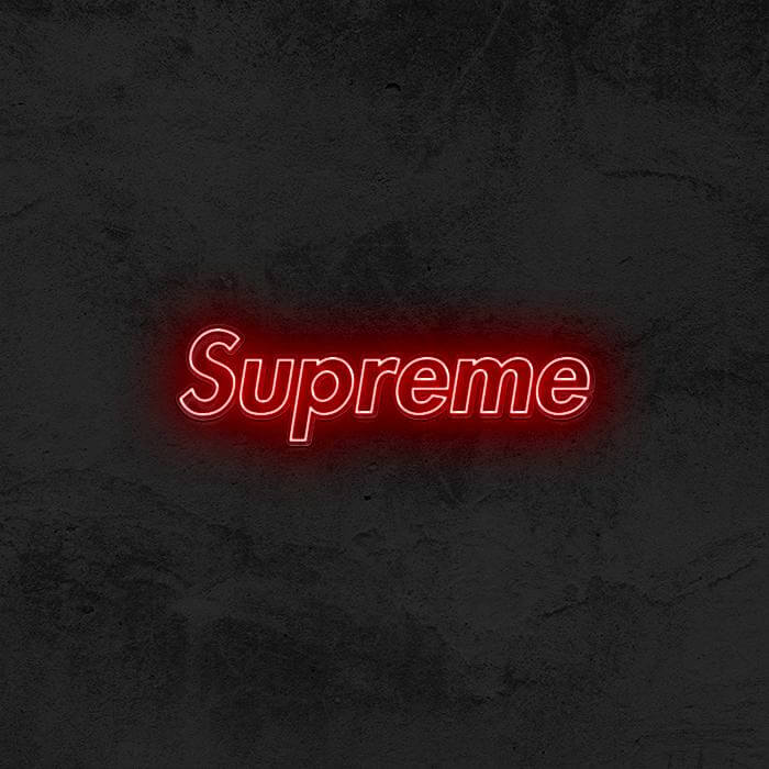 Supreme - Good Vibes Neon