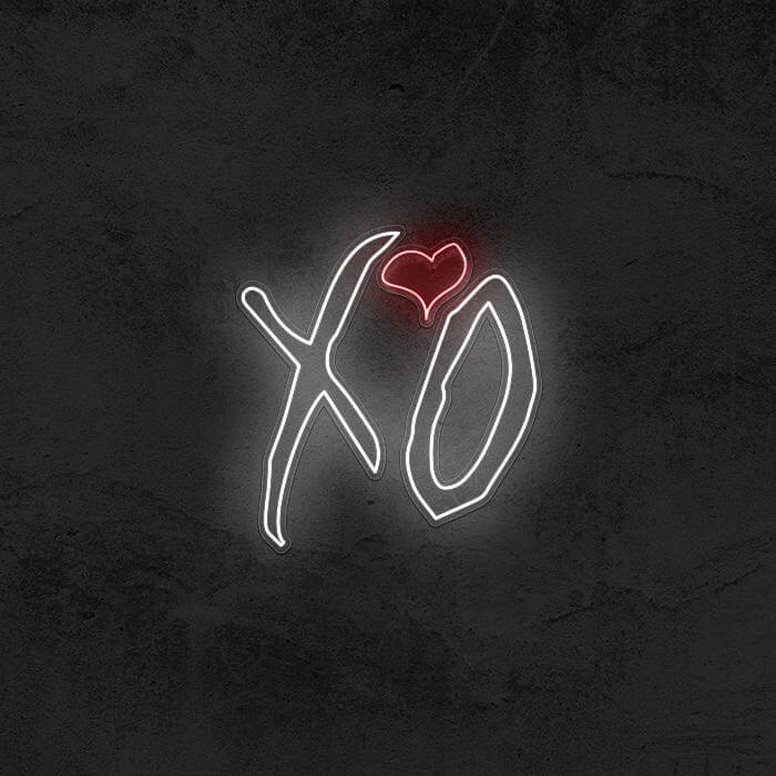 XO - The Weekend Neon Sign