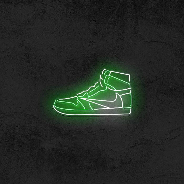 Air Jordan Cactus Jack 👟 - Good Vibes Neon
