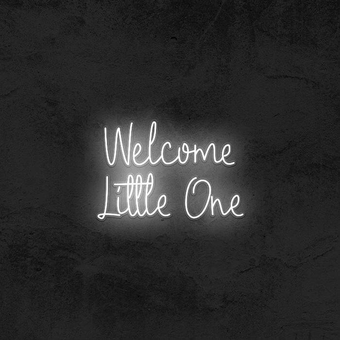 Welcome Little One - Good Vibes Neon