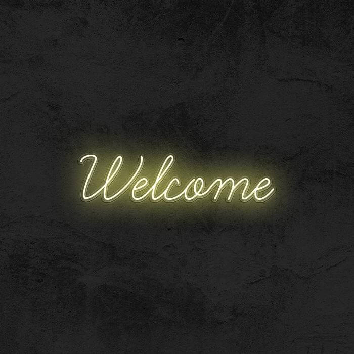 WELCOME✨ Neon Sign - Good Vibes Neon