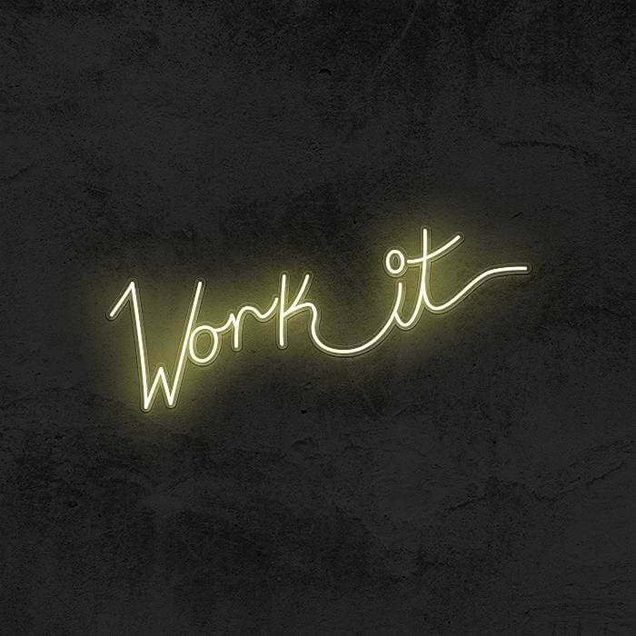 WORK IT - Good Vibes Neon