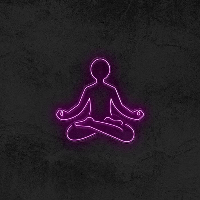 YOGA MAN 🧘♂️ - Good Vibes Neon