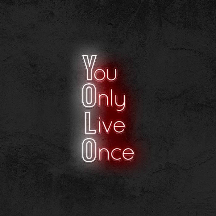 YOLO - Good Vibes Neon