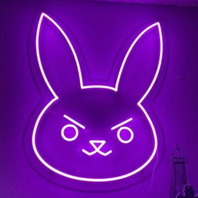 D-VA Bunny Anime Neon Sign