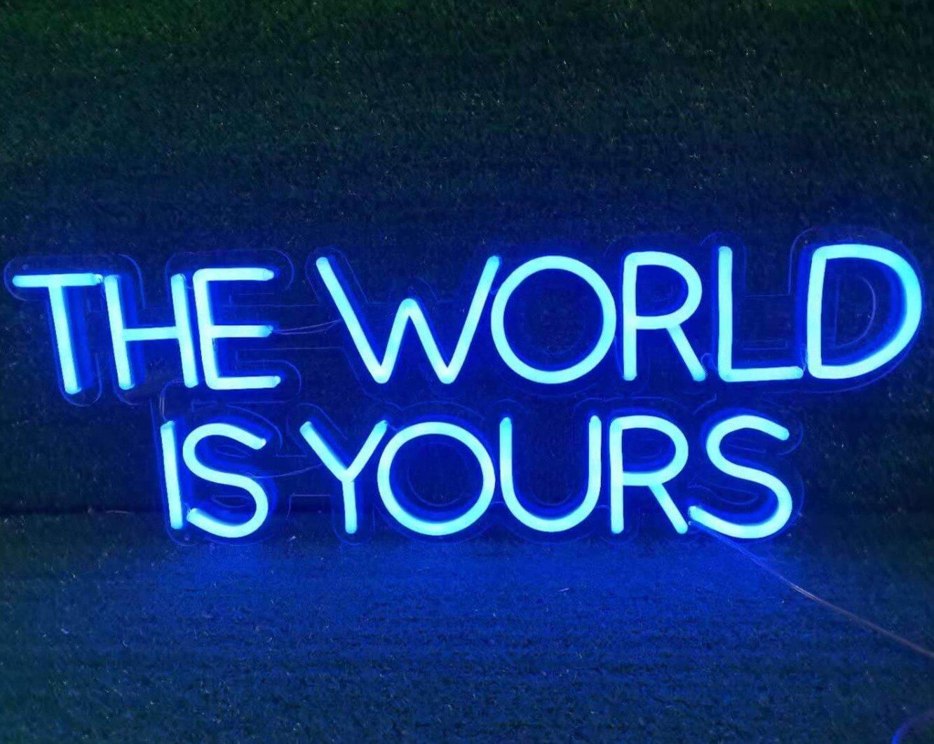 The World Is Yours - Good Vibes Neon