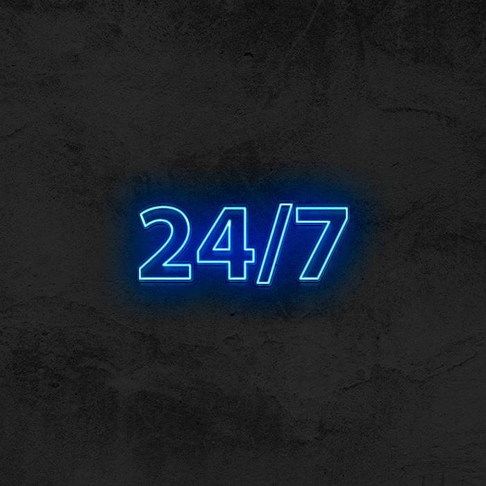 24/7 Neon Sign 🤩
