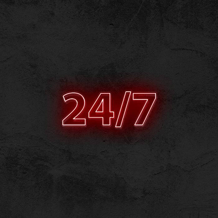24/7 Neon Sign 🤩 - Good Vibes Neon