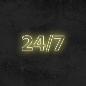 24/7 Neon Sign 🤩 - Good Vibes Neon