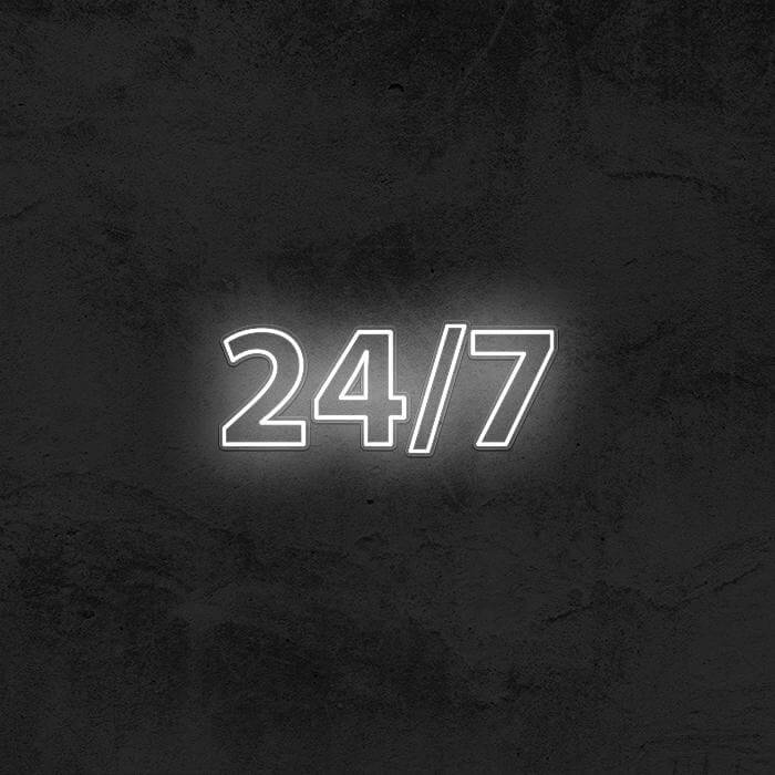 24/7 Neon Sign 🤩 - Good Vibes Neon