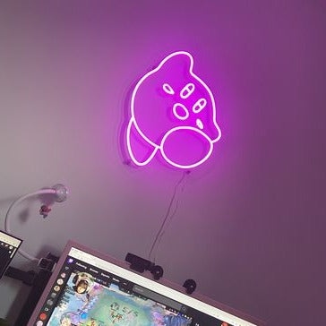 Kirby Neon Sign