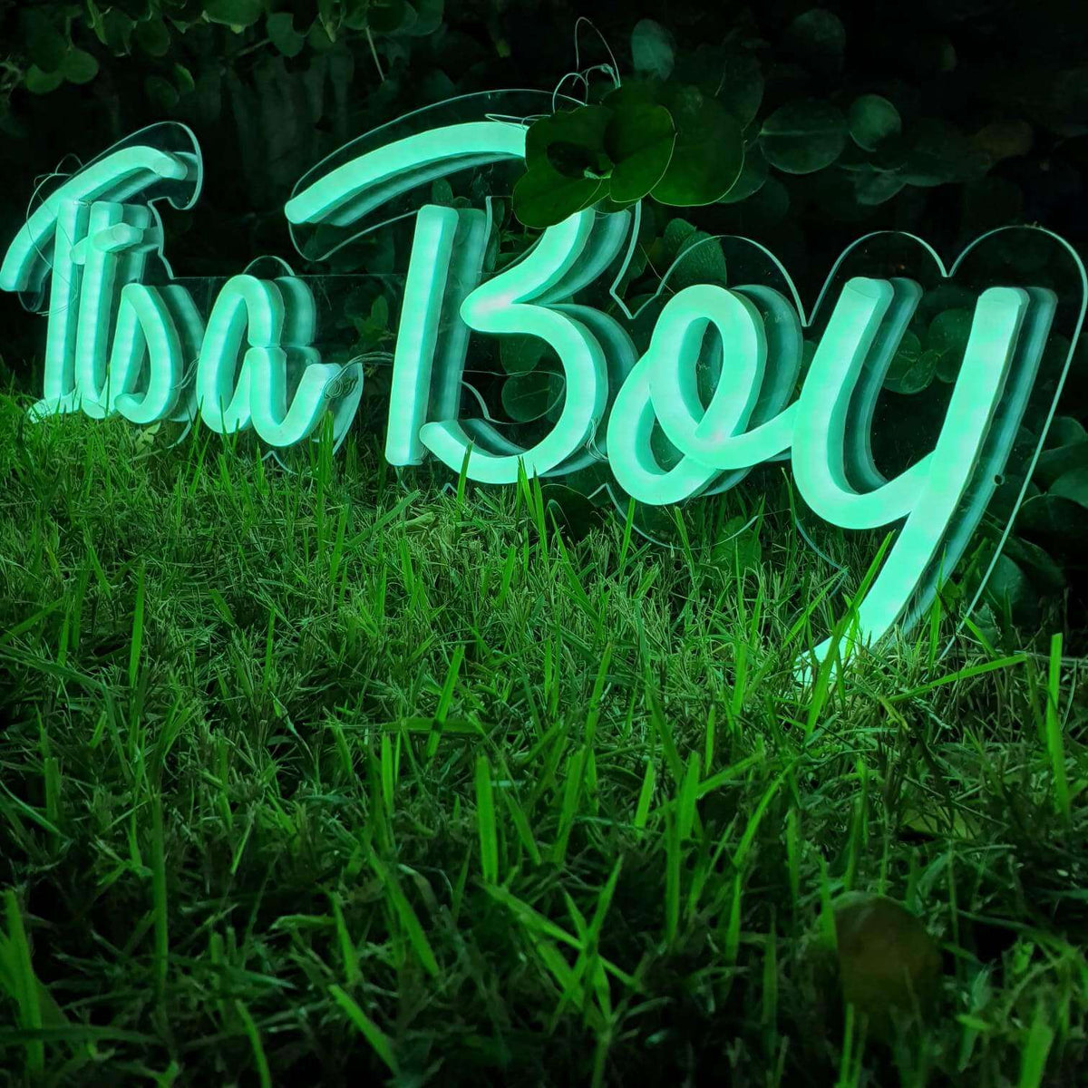 It's a Boy 👶 - Good Vibes Neon