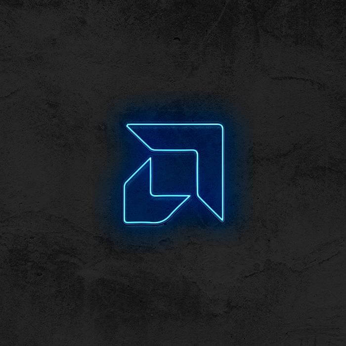 AMD Logo Neon Sign