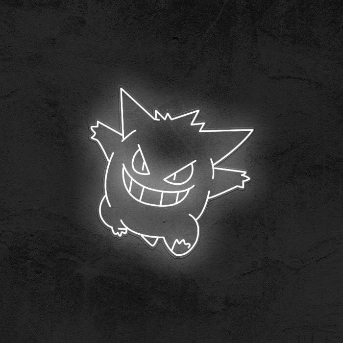 Gengar - Pokemon Neon Sign