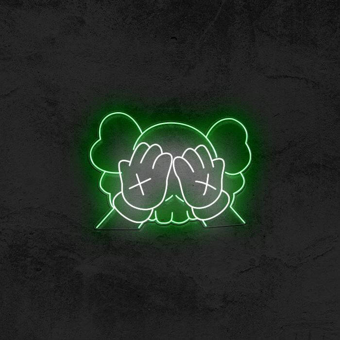 KAWS (Brian Donnelly) Neon Sign