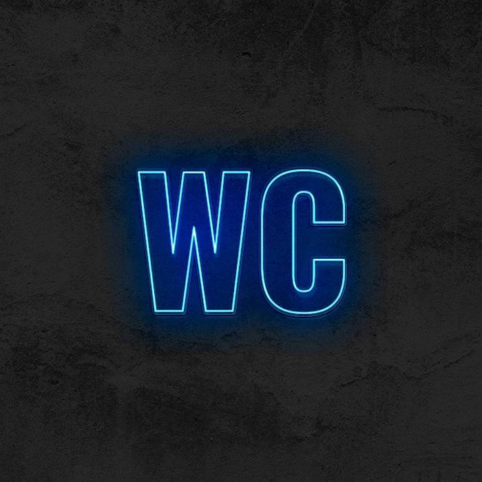 WC 🙍‍♂️🙍‍♀️ Neon Sign - Good Vibes Neon